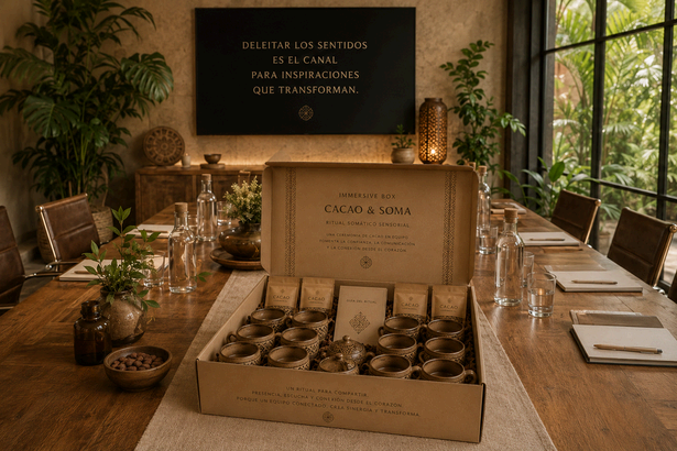 Immersive Box Cacao & Soma — ritual sensorial somático