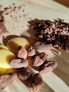 Granos de cacao ceremonial